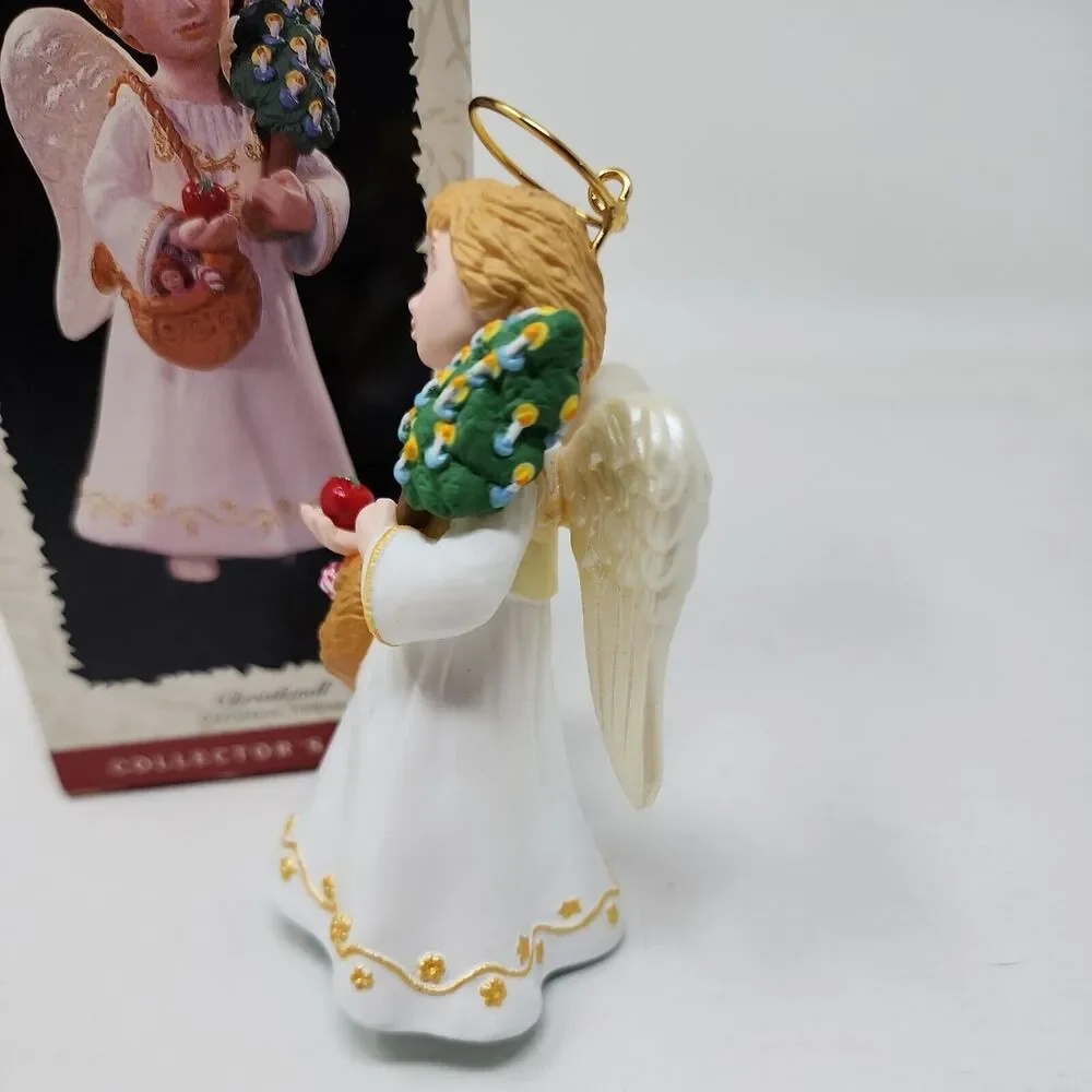 Hallmark 1996 Christkindl Keepsake Ornament Christmas Visitors Angel 2nd U109/31